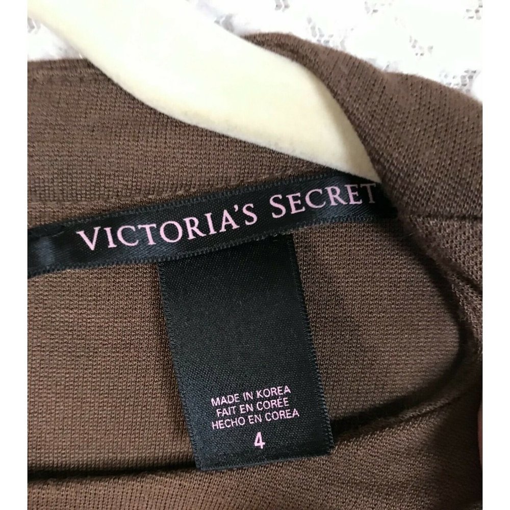 Victoria Secret Olive Green Bandage Dress Size 4 Excellent Condition - Picture 4 of 7